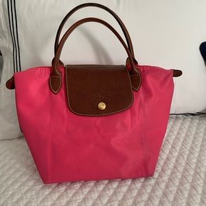 Longchamp  'Mini Le Pliage' Handbag in Pink